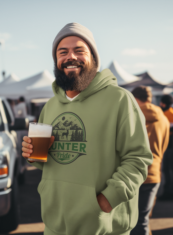 Out West Hunter Pride™ Collection Men's Hoodie || Hunter Pride