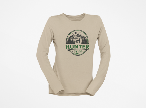 Out West Hunter Pride™ Collection Women's Long Sleeve Shirt || Hunter Pride