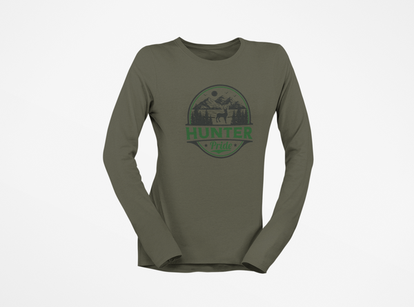 Out West Hunter Pride™ Collection Women's Long Sleeve Shirt || Hunter Pride