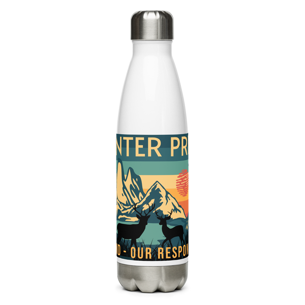 Trailblazer™ Collection Stainless Steel Water Bottle || Hunter Pride