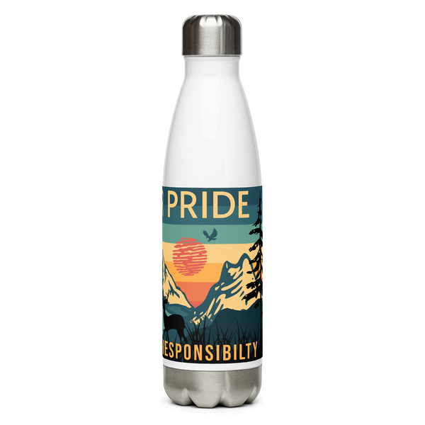 Trailblazer™ Collection Stainless Steel Water Bottle || Hunter Pride