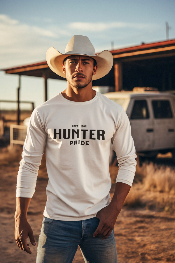 Est. 1901™ Collection Men’s Long Sleeve Shirt || Hunter Pride