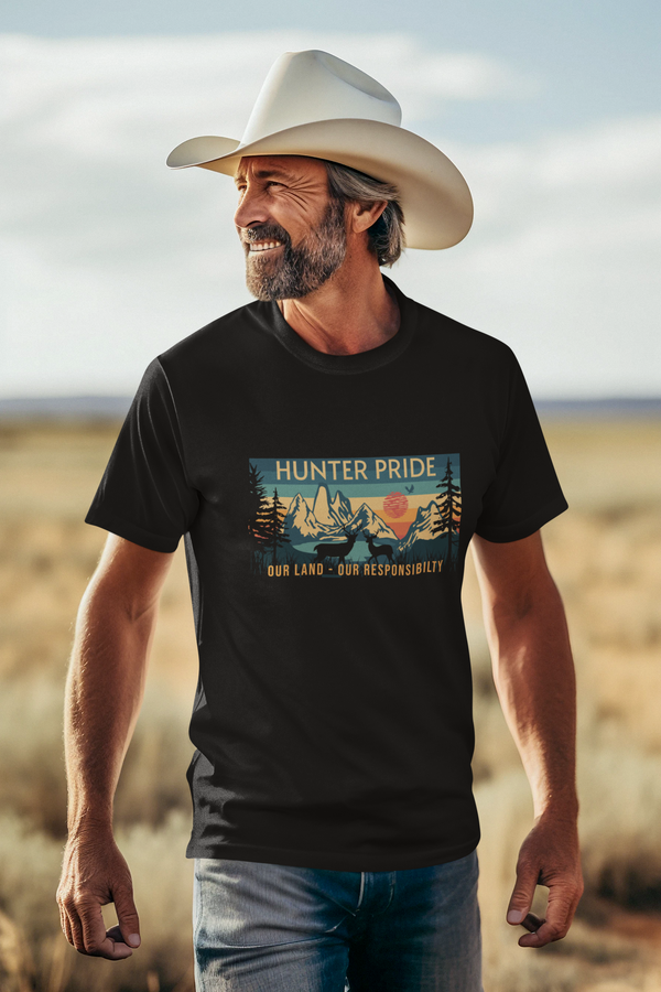 Trailblazer™ Collection Men's Classic Tee || Hunter Pride