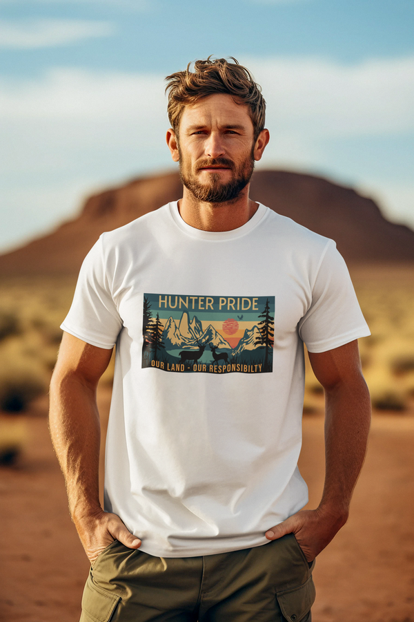 Trailblazer™ Collection Men's Classic Tee || Hunter Pride